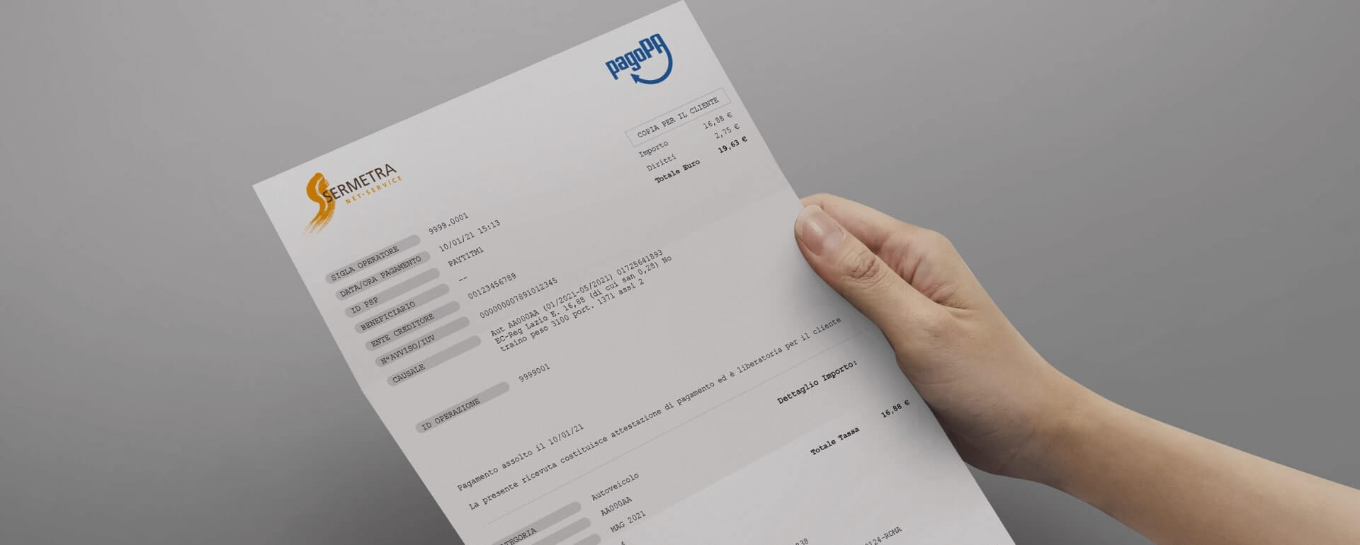 Piano Cashless e POS Sermetra Net